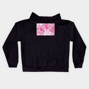 Pink marble Kids Hoodie